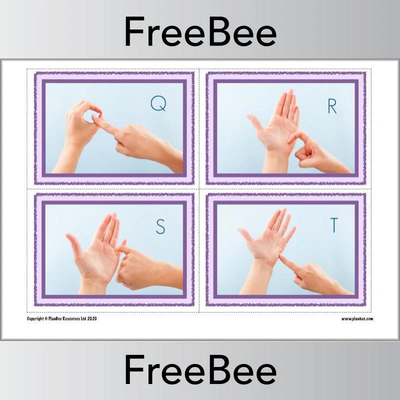 Fingerspelling Alphabet Charts - Image 6