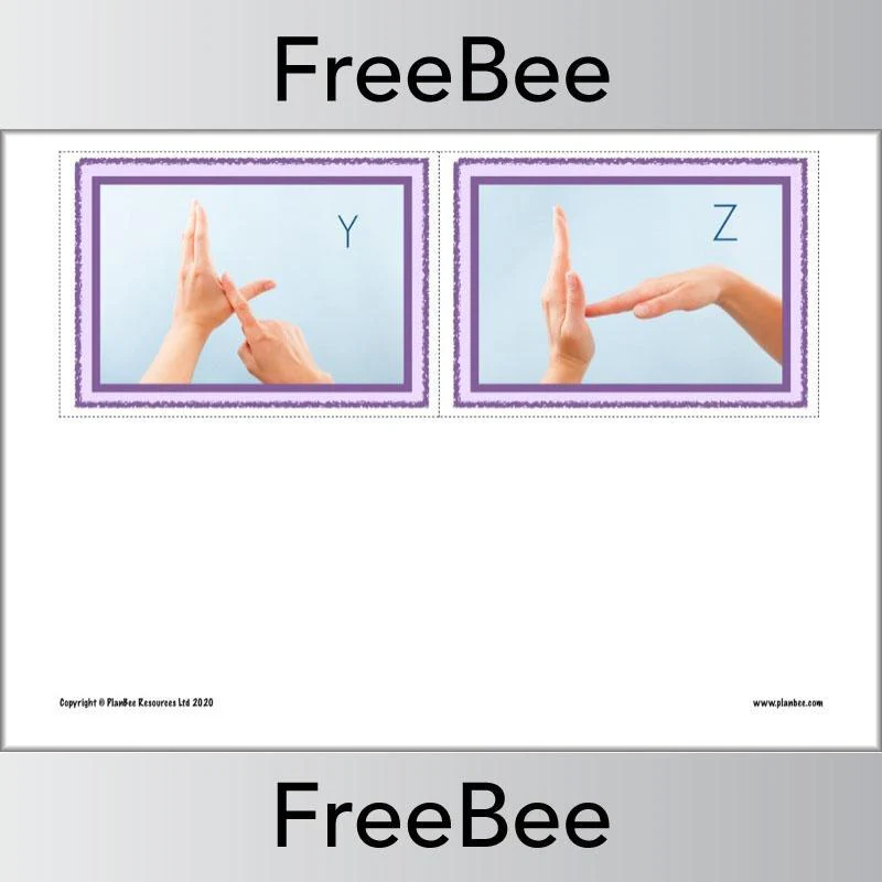Fingerspelling Alphabet Charts - Image 8