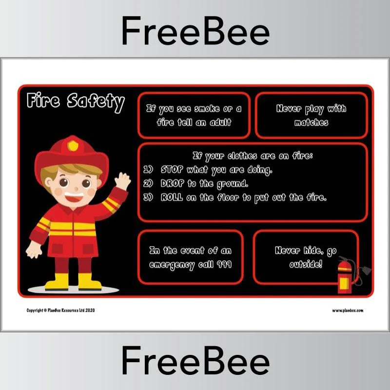 Fire Safety Poster KS1 - Image 2