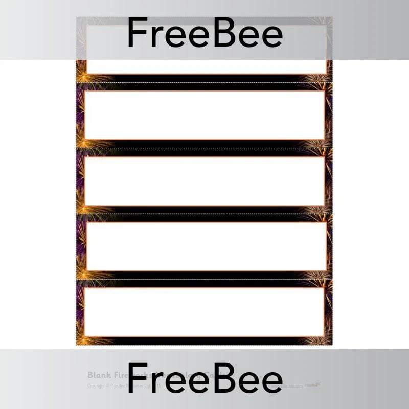 Firework Display Word Cards and Pictures - Image 4