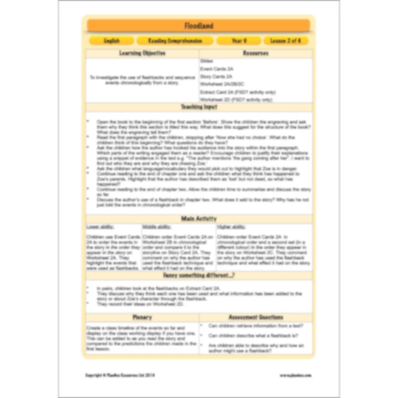 Floodland: Reading Comprehension - Image 38