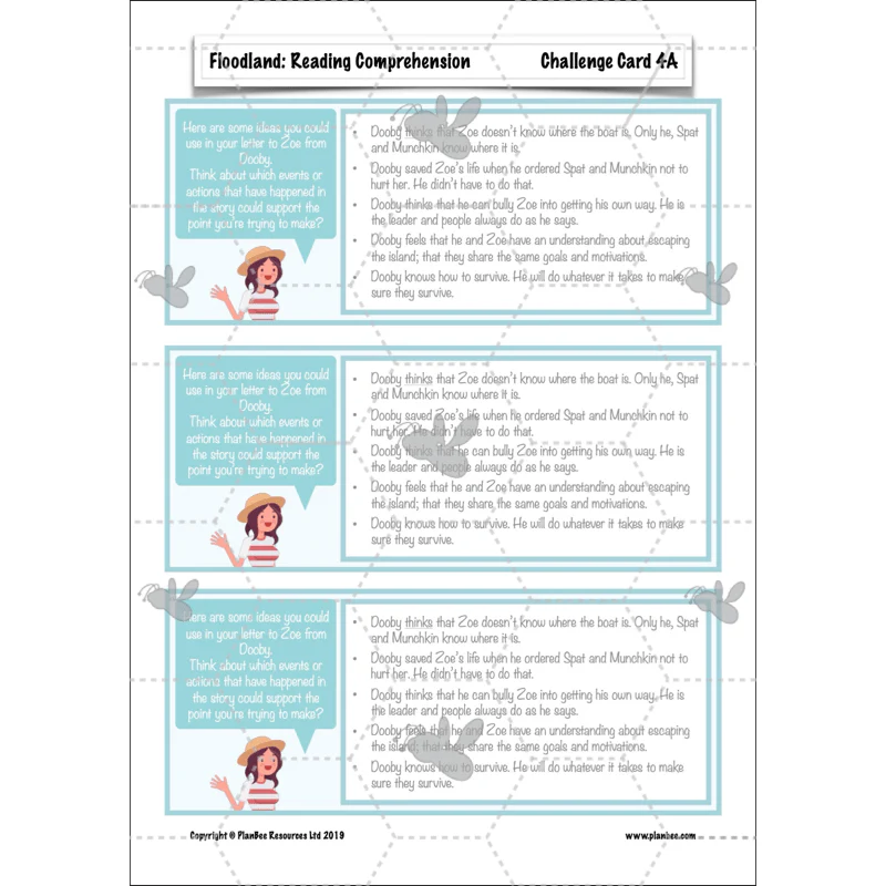 Floodland: Reading Comprehension - Image 53