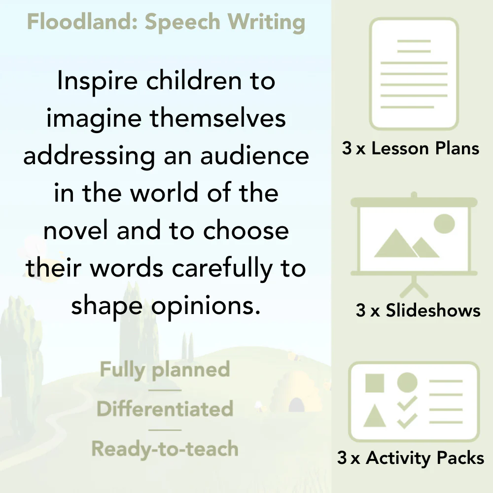 FREE Mini-scheme: Floodland: Speech Writing - Image 2