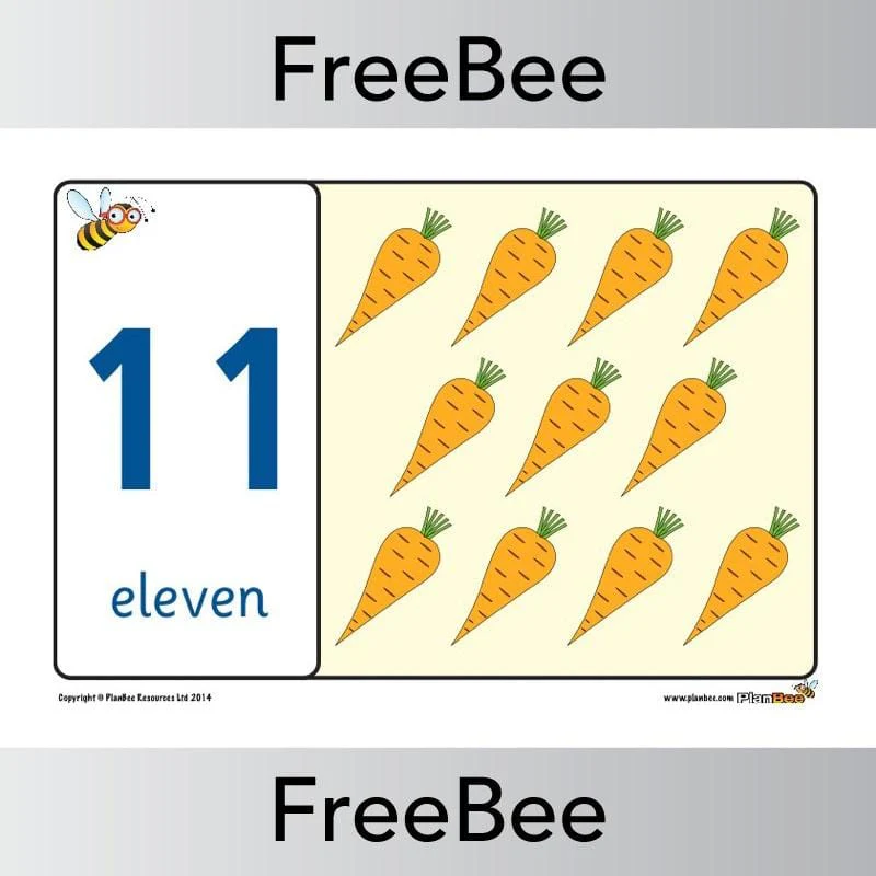 Food 1 - 20 Number Line - Image 11