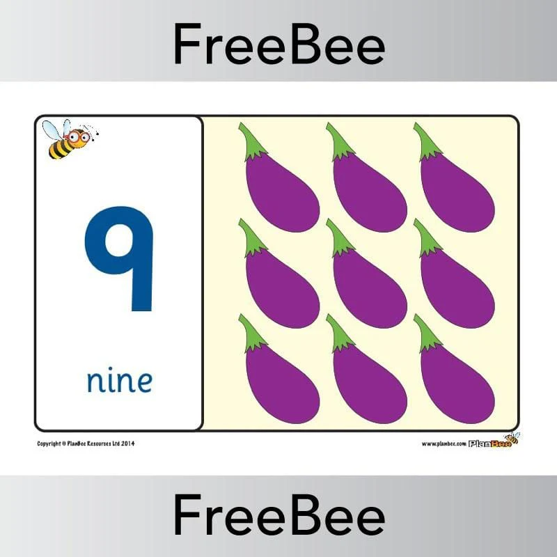 Food 1 - 20 Number Line - Image 15