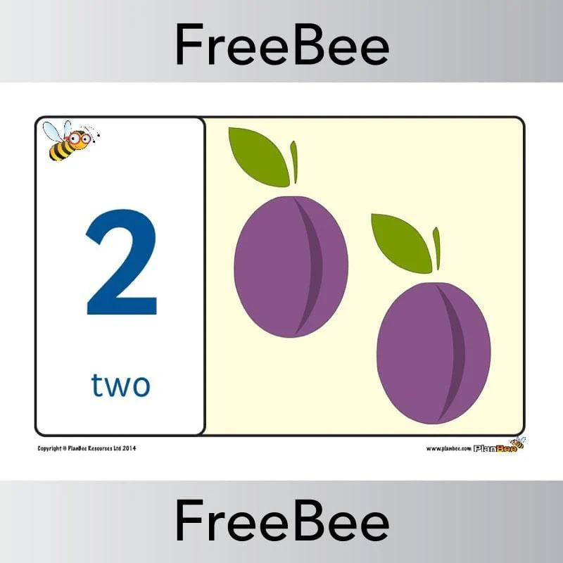 Food 1 - 20 Number Line - Image 18