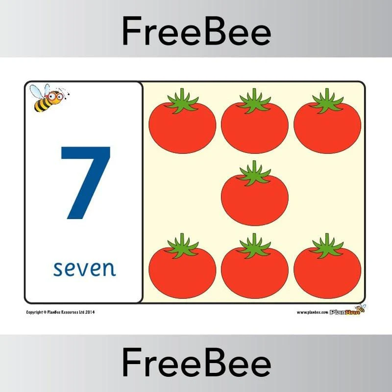 Food 1 - 20 Number Line - Image 20