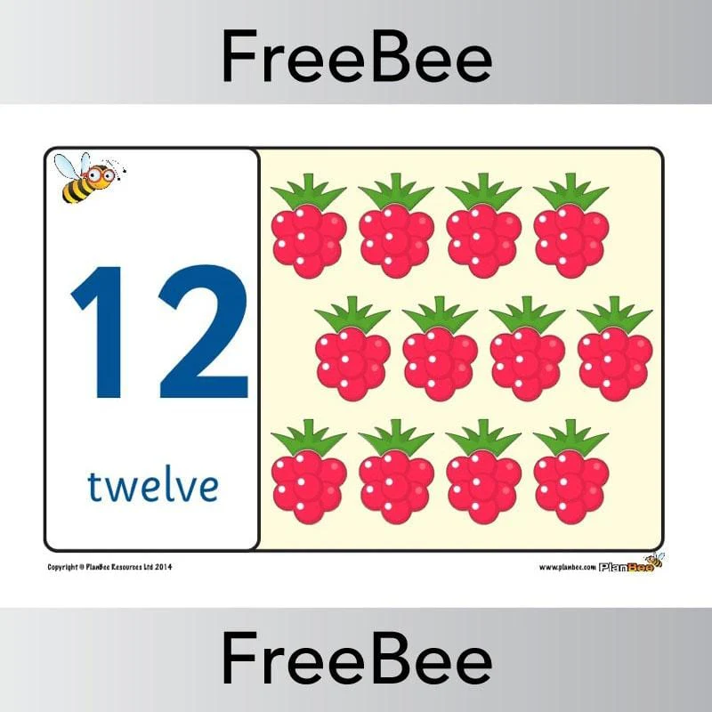 Food 1 - 20 Number Line - Image 4