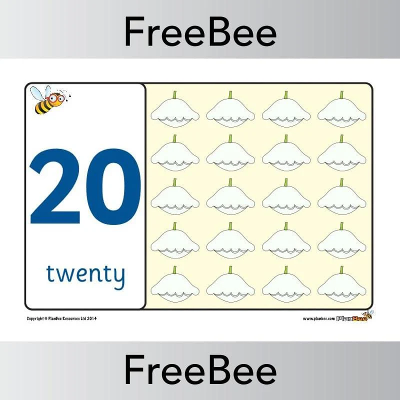 Food 1 - 20 Number Line - Image 5