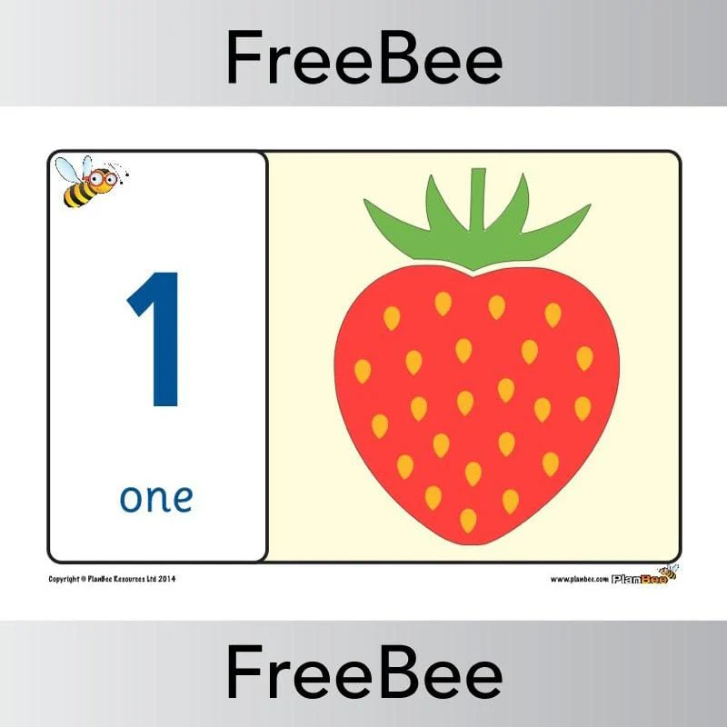 Food 1 - 20 Number Line - Image 7