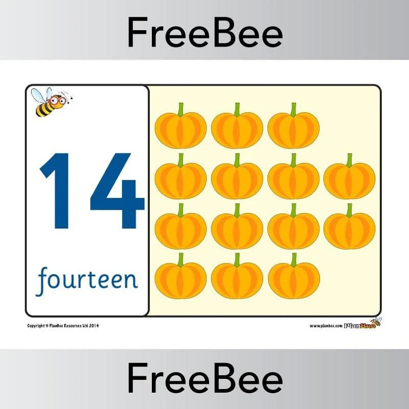 Food 1 - 20 Number Line - Image 8