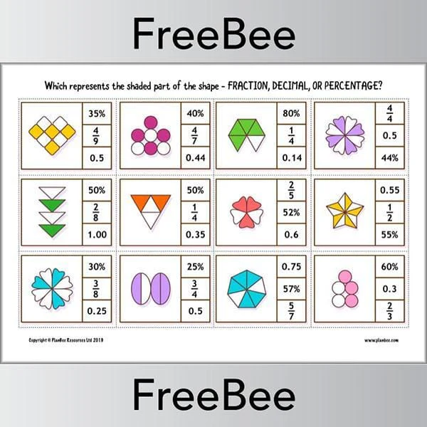 Fraction, Decimal or Percentage? Cards - Image 3