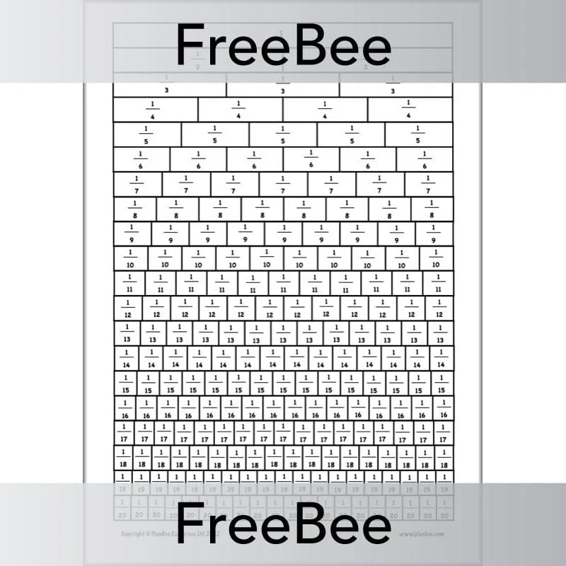 Fraction Wall up to 20 - Image 2