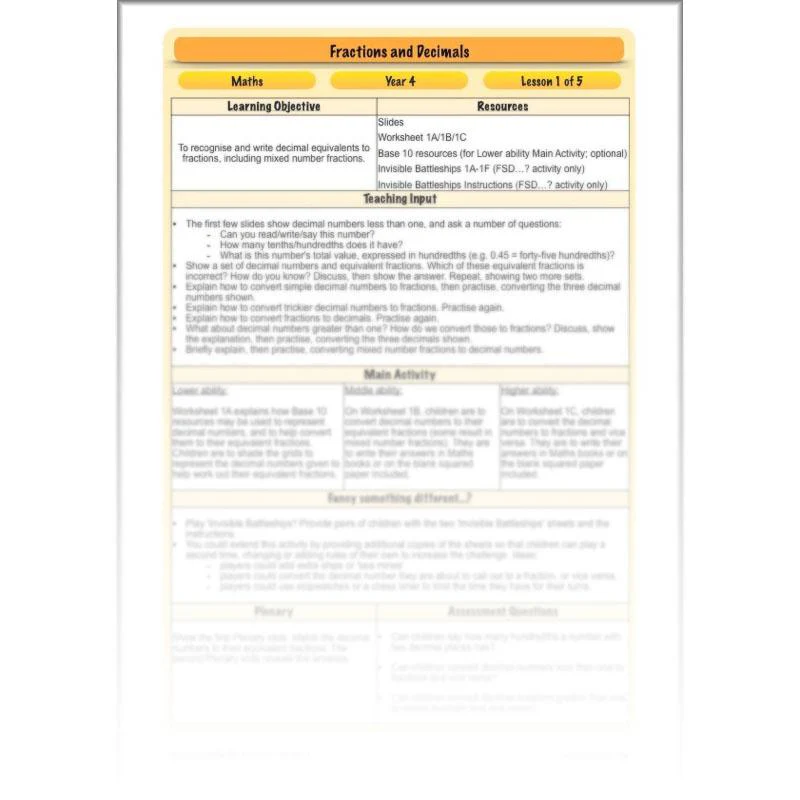 Fractions and Decimals - Image 19