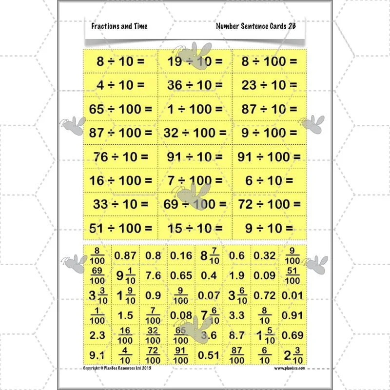 Fractions and Time - Image 20