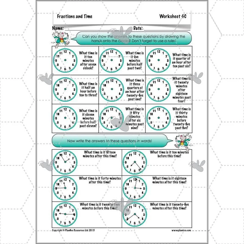 Fractions and Time - Image 64