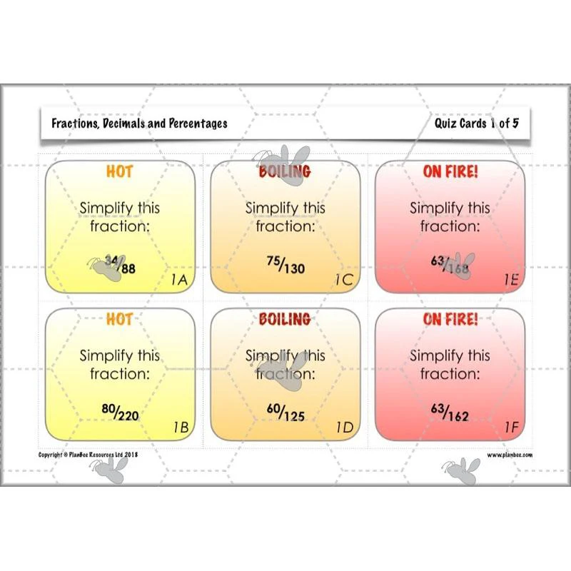 Fractions, Decimals and Percentages - Image 13