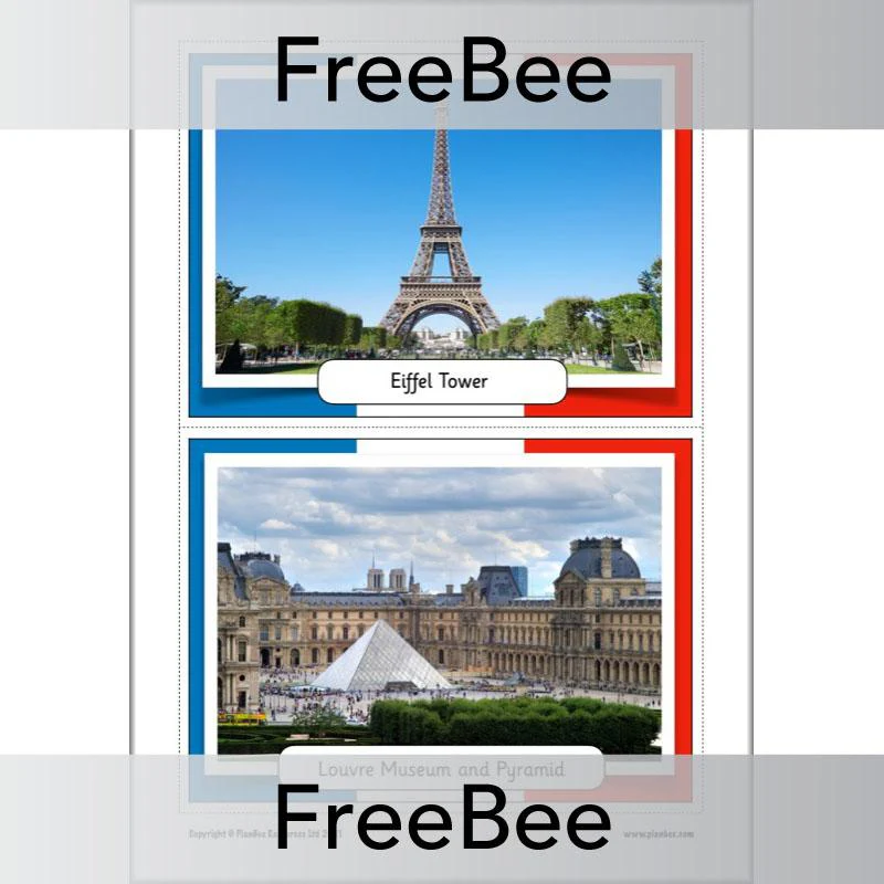 France KS1 Picture Cards