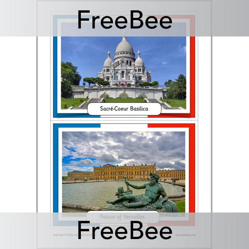 France KS1 Picture Cards - Image 3