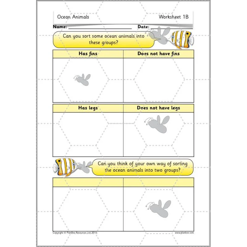 FREE Mini-Scheme: Ocean Animals - Image 20