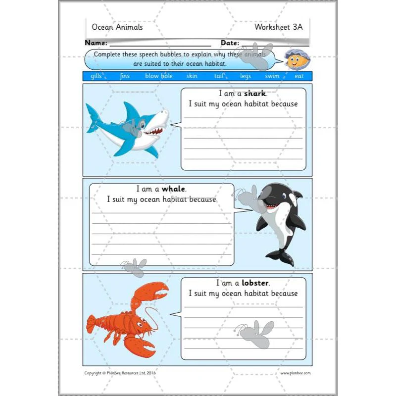 FREE Mini-Scheme: Ocean Animals - Image 35