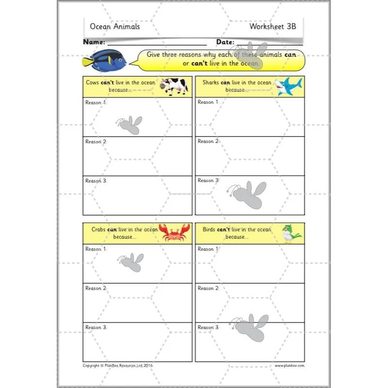 FREE Mini-Scheme: Ocean Animals - Image 36