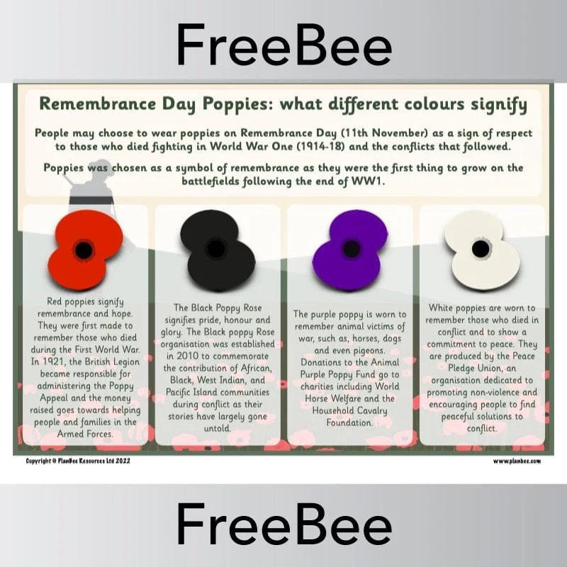 Remembrance Poppies Poster