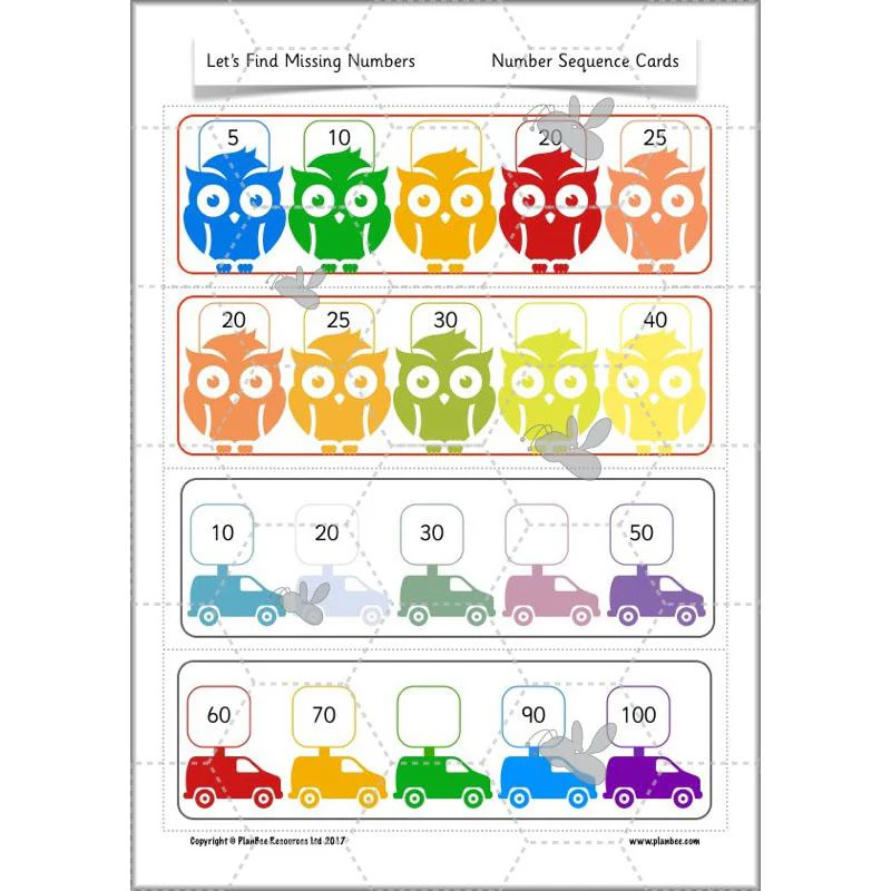 FREE Sample Lesson: Let's Find Missing Numbers - Image 10