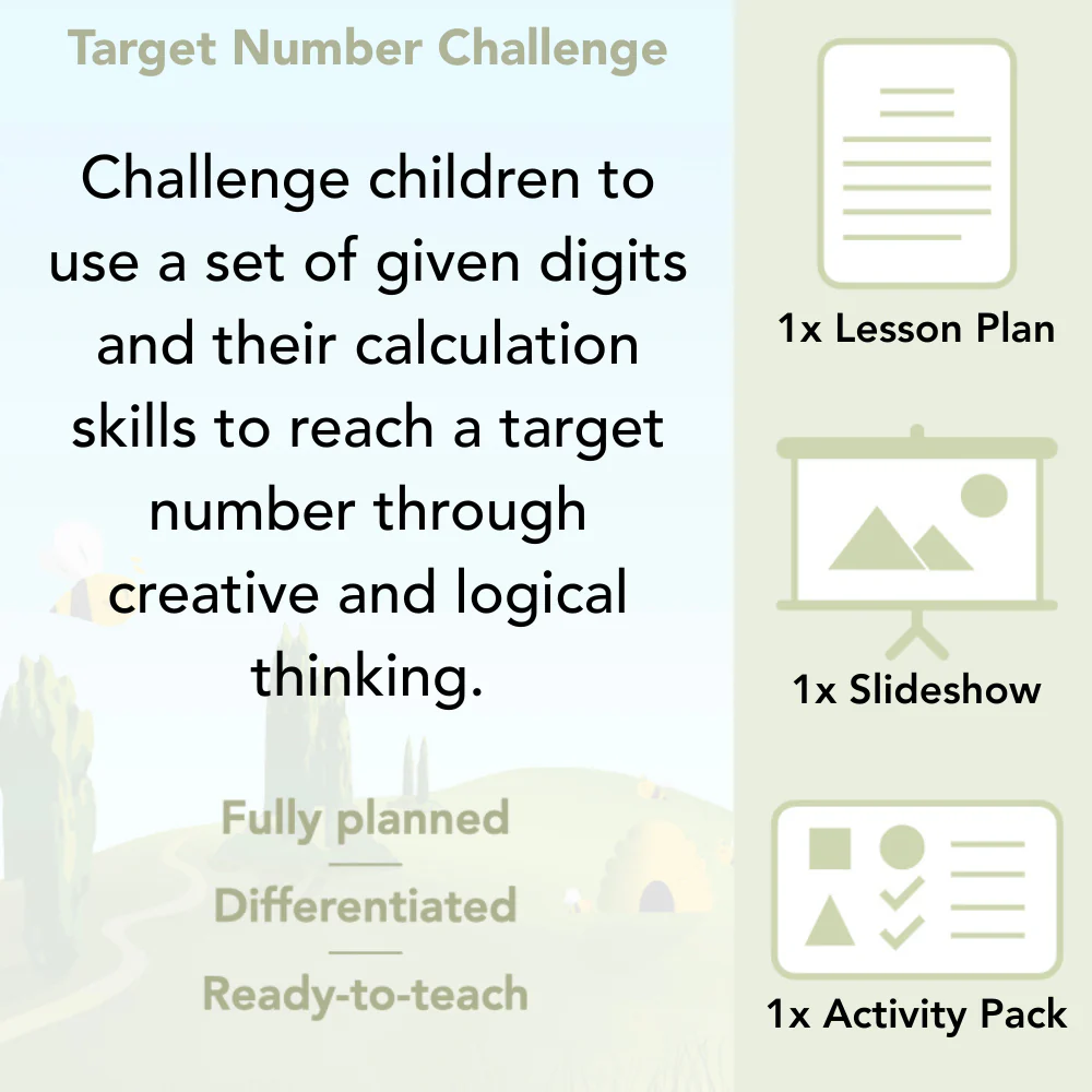 FREE Sample Lesson: Target Number Challenge - Image 2