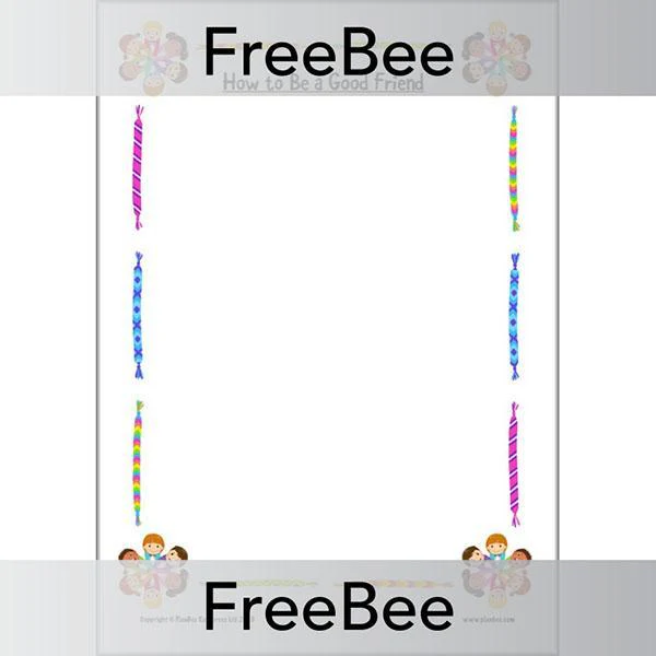 Friendship Writing Frame - Image 3