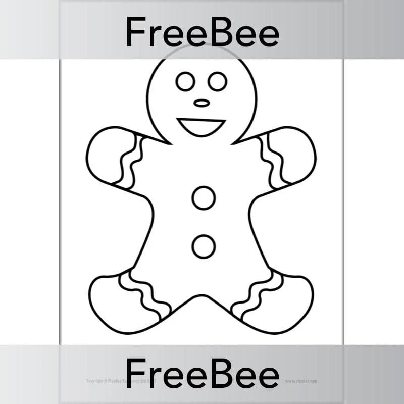 Gingerbread Man Template