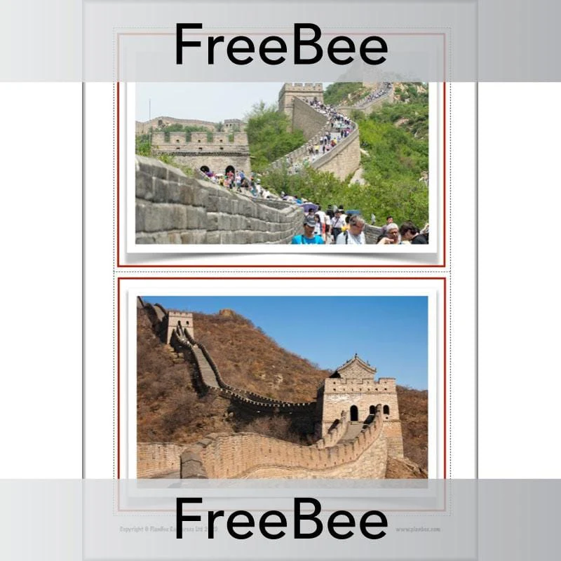 Great Wall of China KS2 Display Cards - Image 2