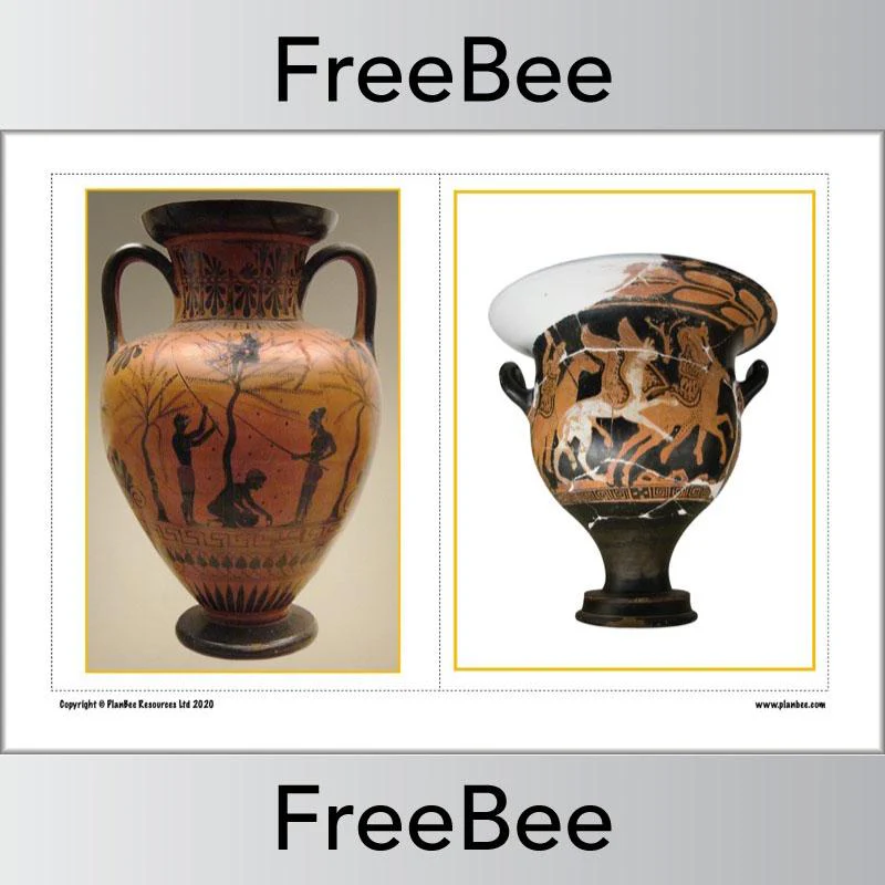 Greek Vases KS2 Picture Cards - Image 3