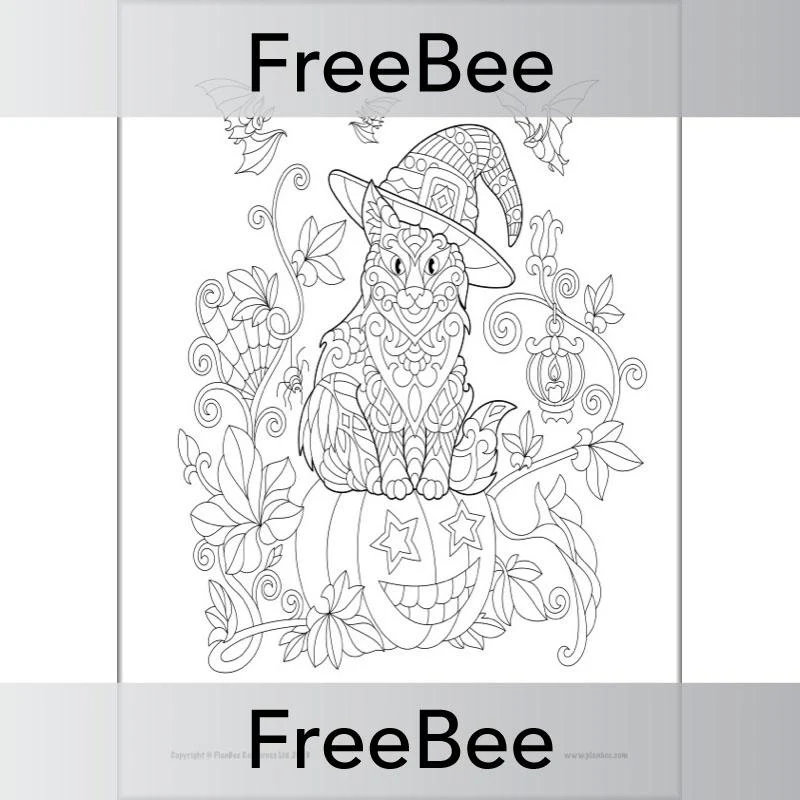 Halloween Colouring Sheets - Image 4