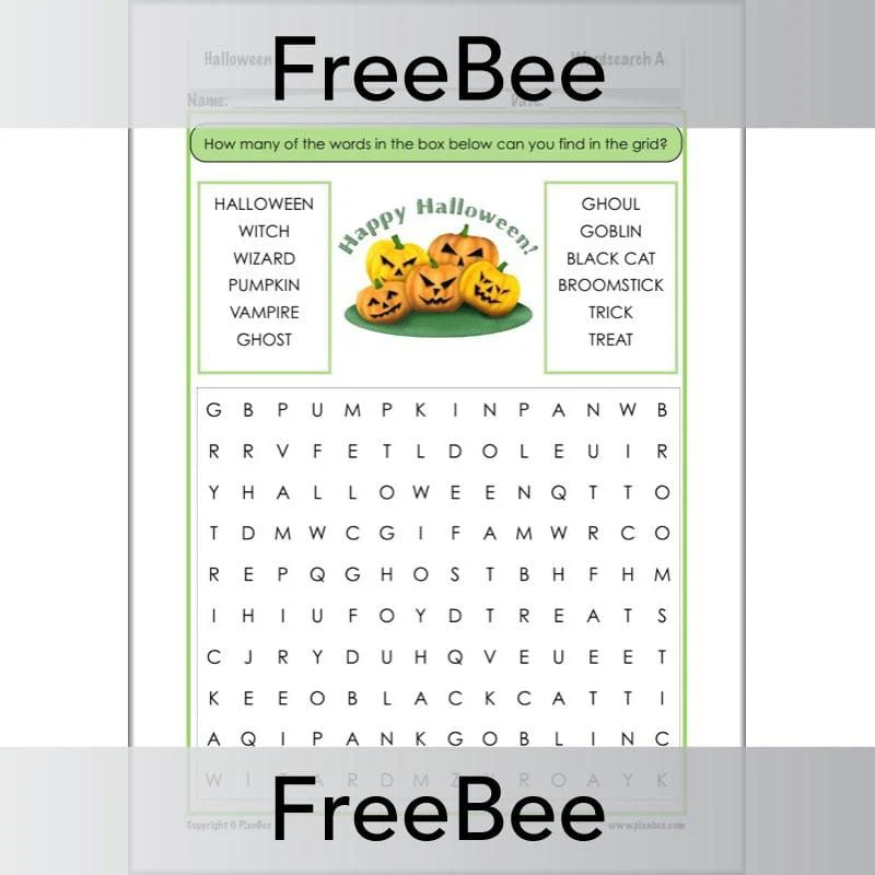 Halloween FreeBee Pack - Image 25