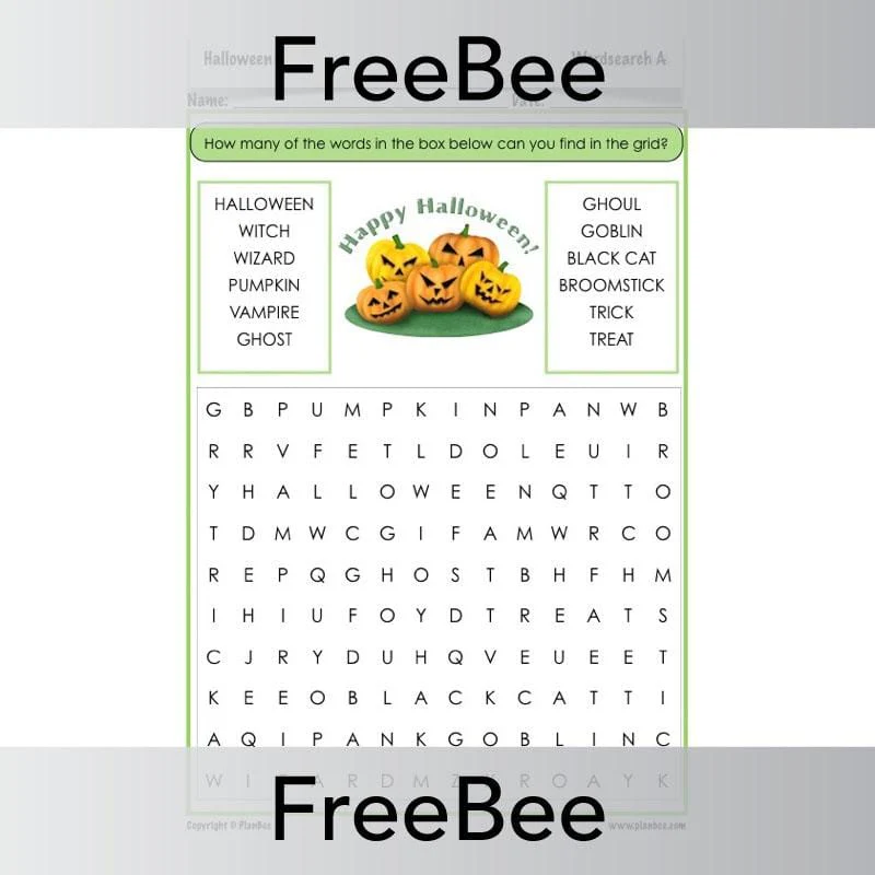 Halloween Word Search - Image 4