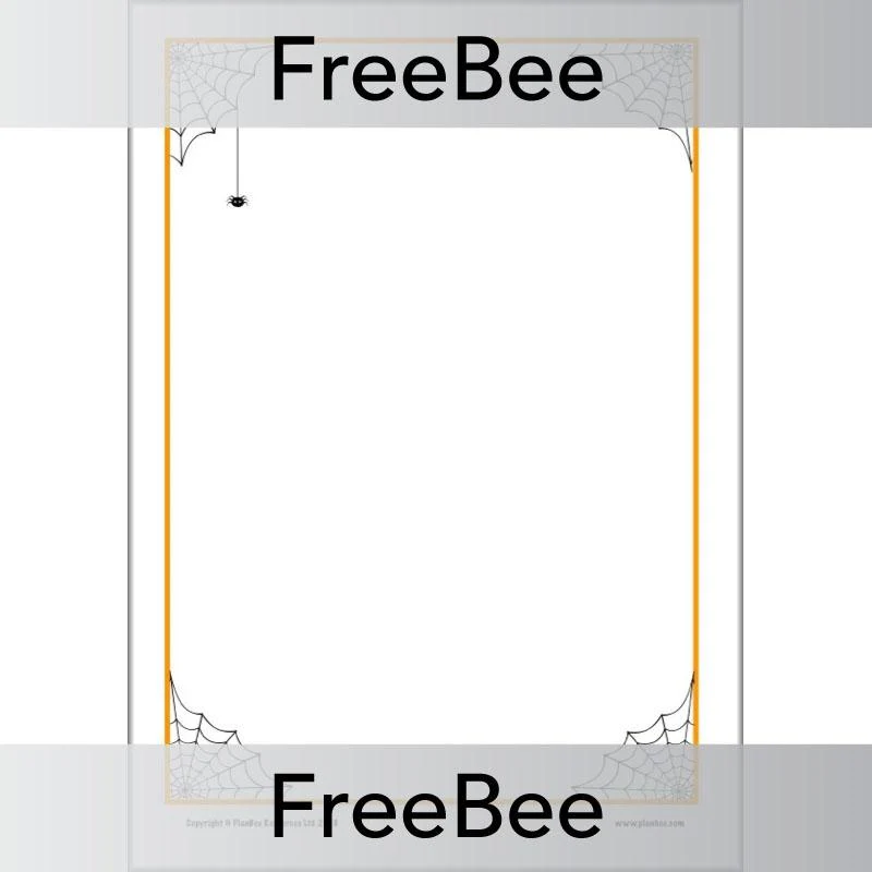 Halloween Writing Frames