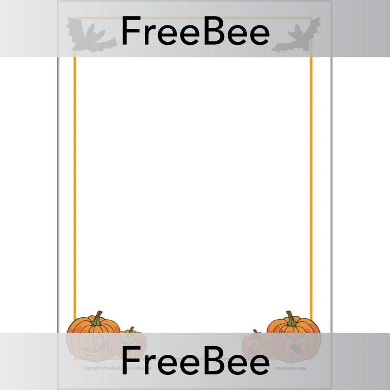 Halloween Writing Frames - Image 4