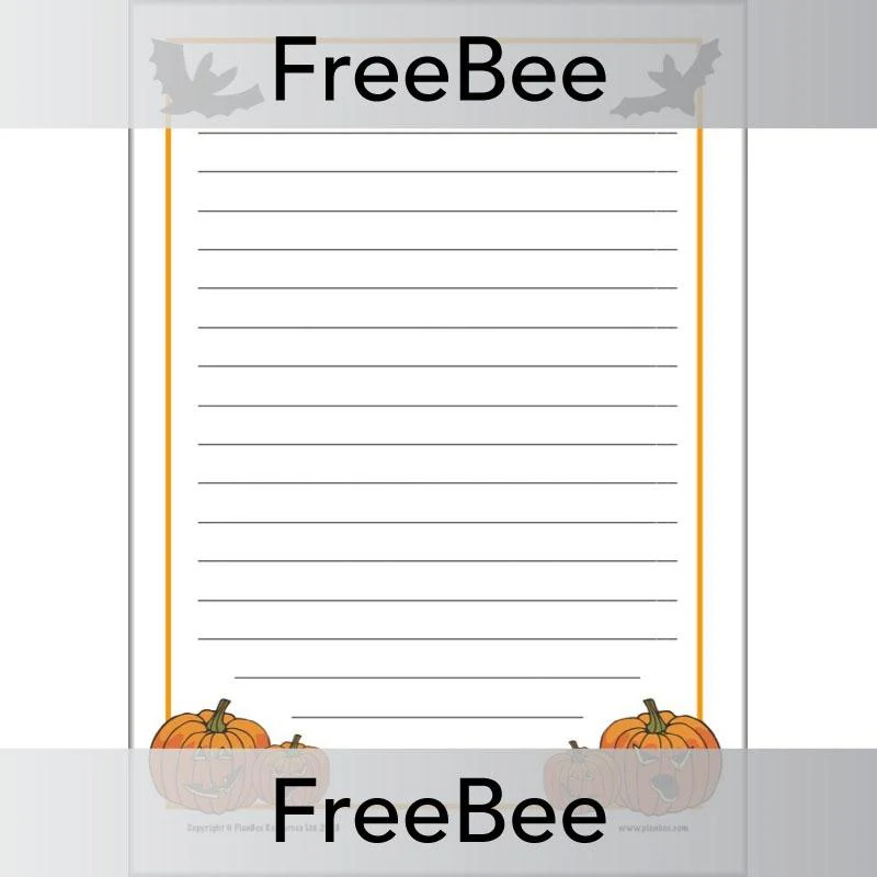 Halloween Writing Frames - Image 5