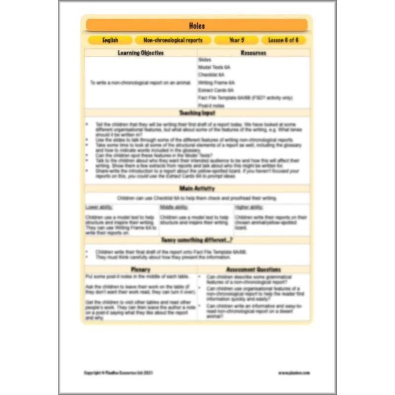 Holes: Non-chronological Reports - Image 63