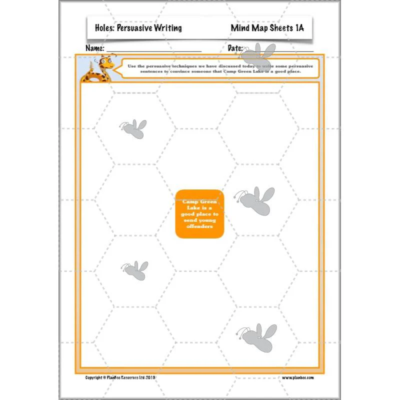 Holes: Persuasive Writing - Image 25