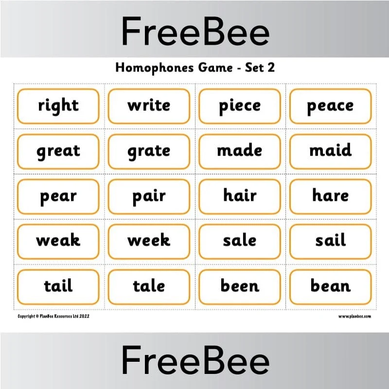 Homophones Game - Image 2