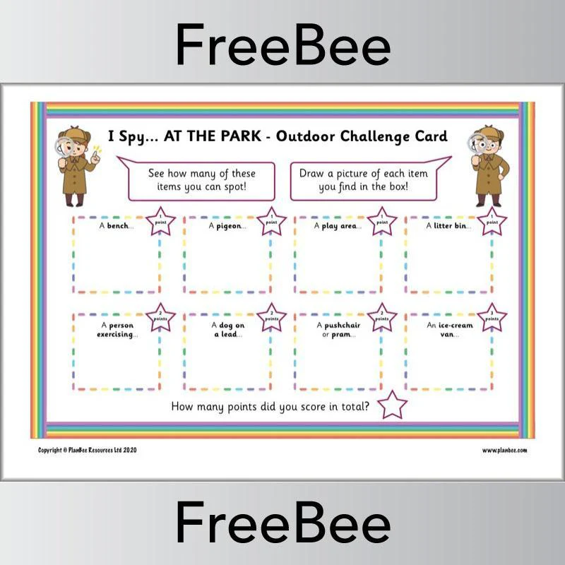 I Spy... Outdoor Challenge Cards - Image 8