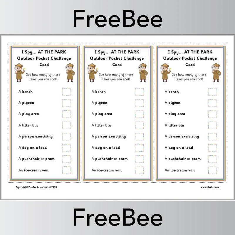 I Spy... Outdoor Challenge Cards - Image 9