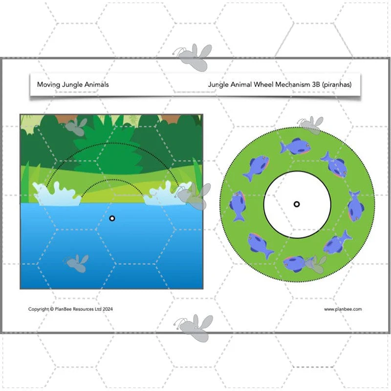 Moving Jungle Animals - Image 17