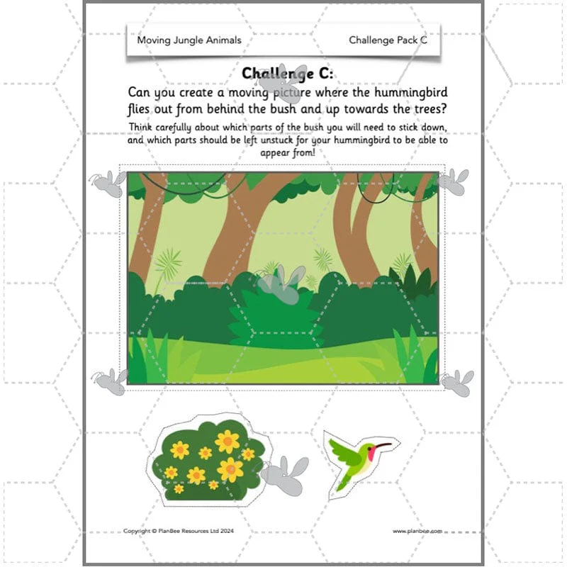 Moving Jungle Animals - Image 30