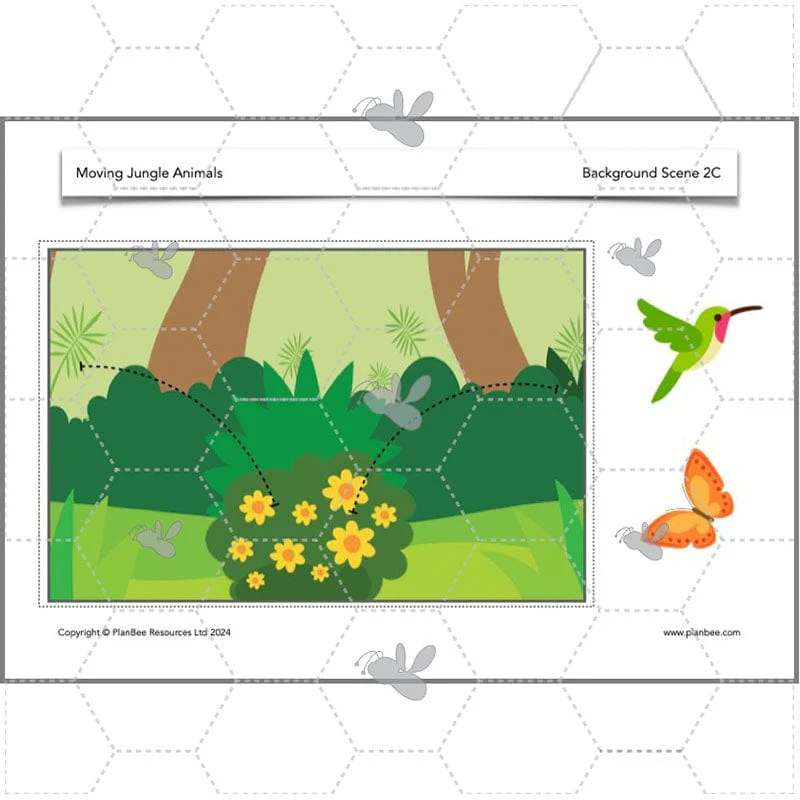 Moving Jungle Animals - Image 37