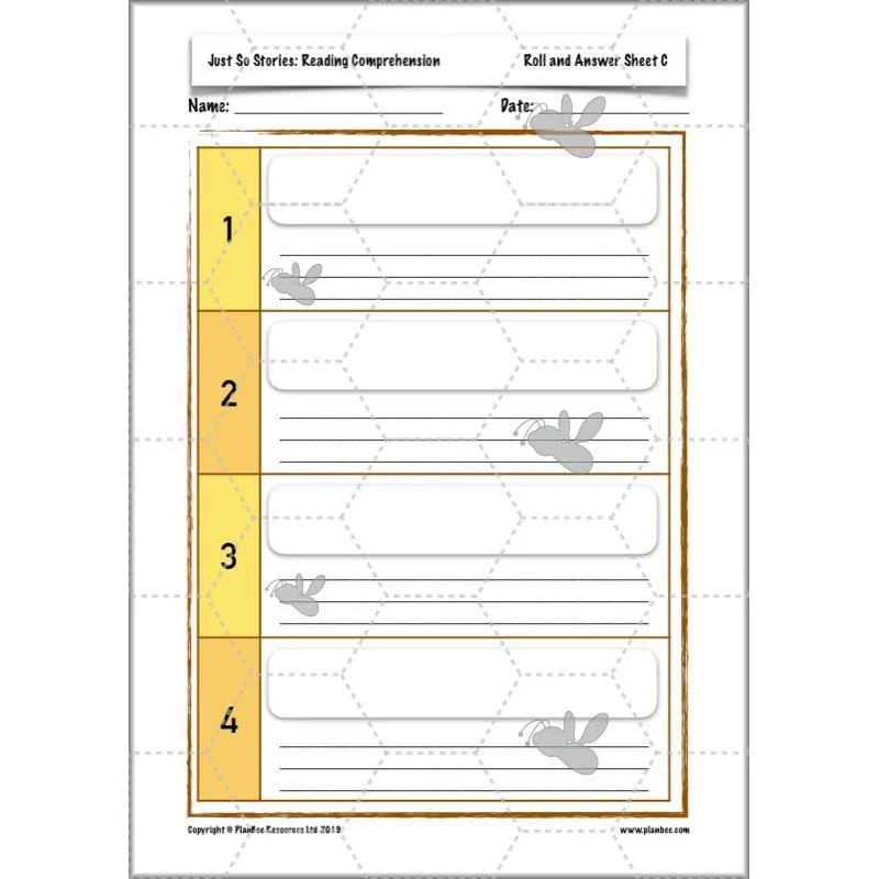 Just So Stories: Reading Comprehension - Image 14