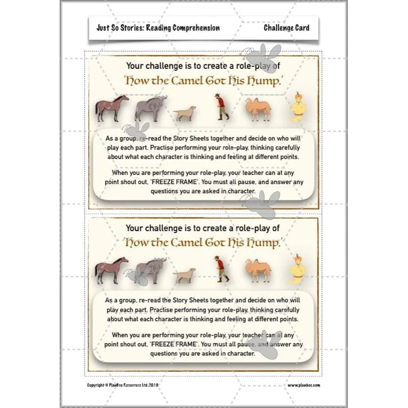 Just So Stories: Reading Comprehension - Image 34