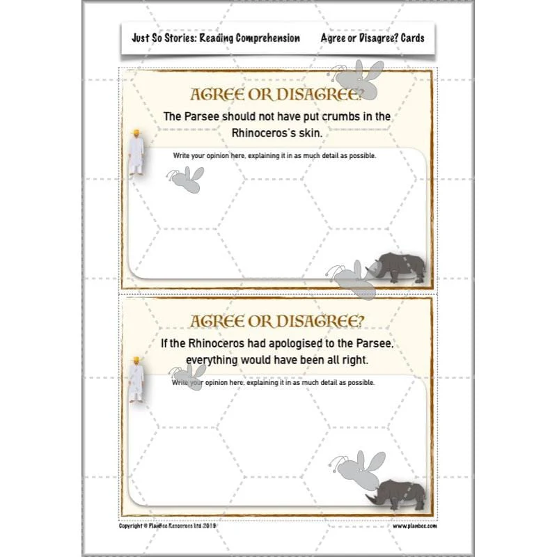 Just So Stories: Reading Comprehension - Image 42